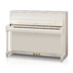 Piano acústico vertical Kawai K-300 WH/P - Electromúsica