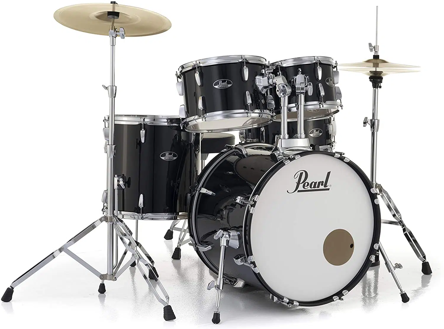 bateria pearl roadshow rs505cc31 jet black 2