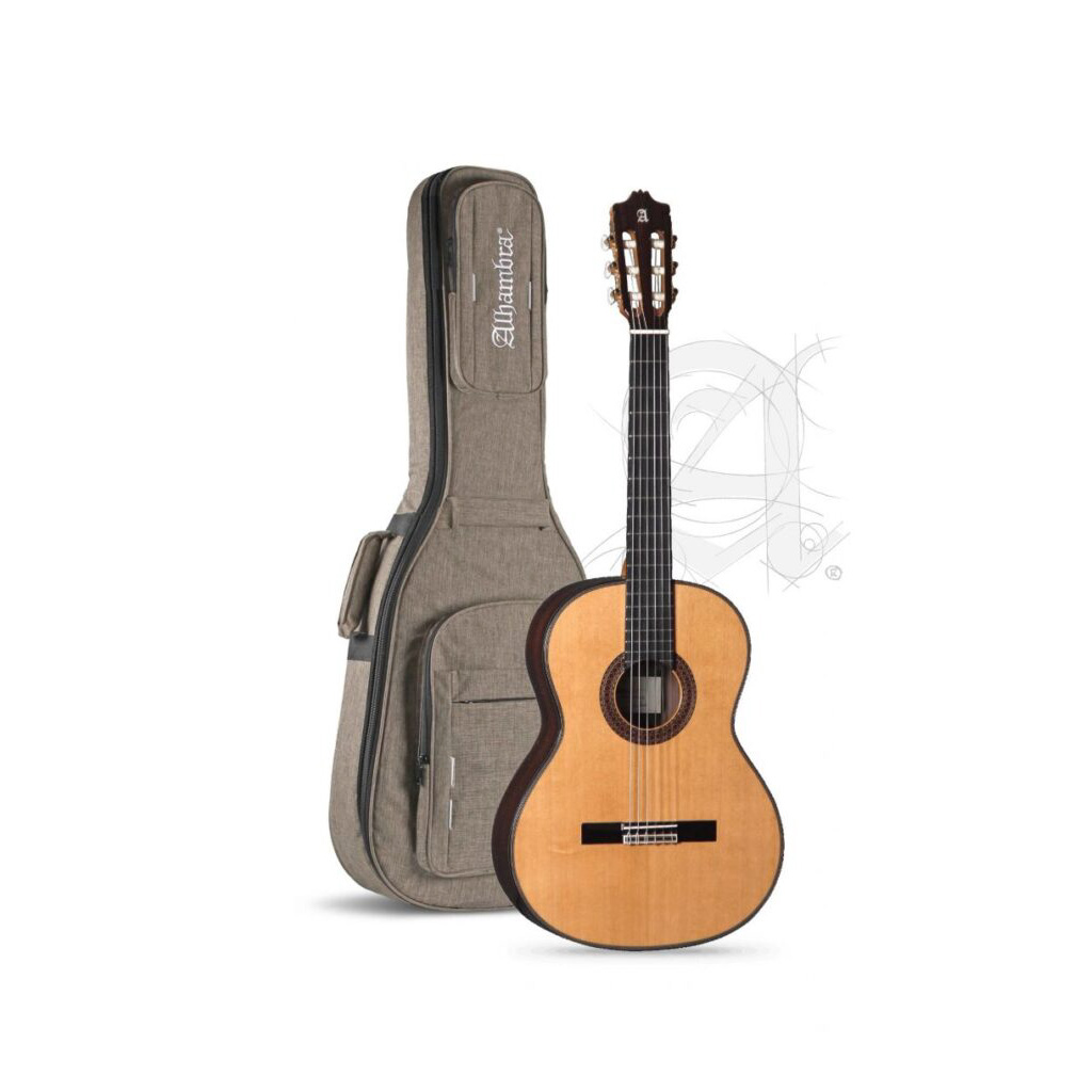 Guitarra Clássica Alhambra 7P Classic c/ saco 25mm