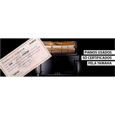 Piano Acústico Vertical Yamaha U3H PE usado/renovado