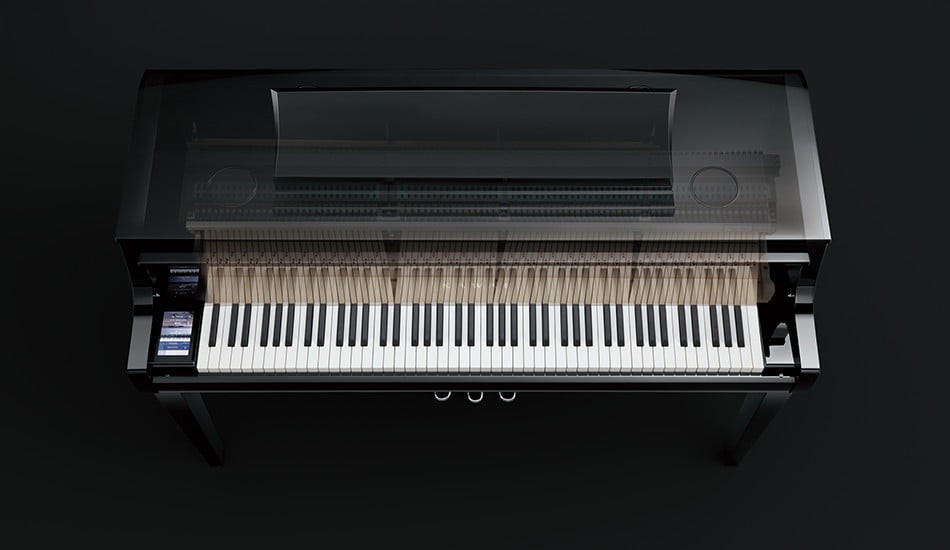 piano hibrido kawai novus nv10 interior