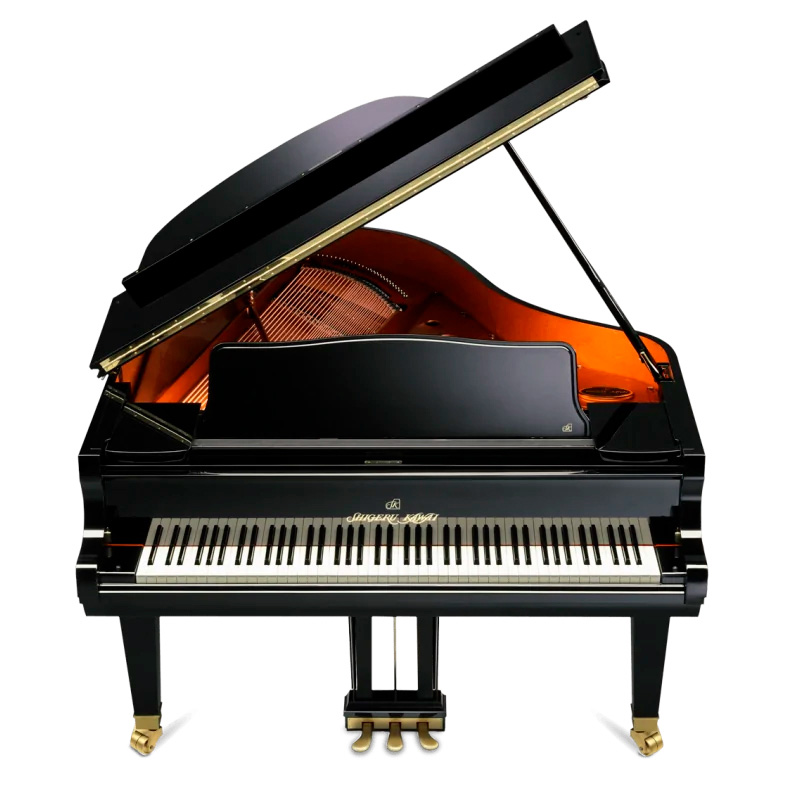 Piano acústico cauda Shigeru Kawai SK-3