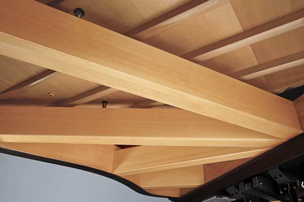 all spruce beams