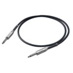 Cabo Proel 5 m jack 6.3 mm mono 2x S4CPRO