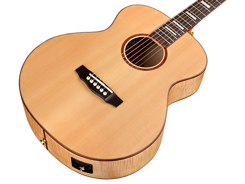 Guitarra Eletroacústica Guild Jumbo Junior Reserve Maple