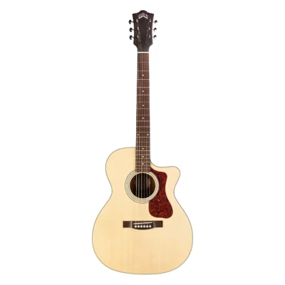 guitarra eletroacustica guild om 240ce natural front 1