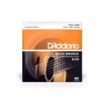 Jogo Cordas Guitarra Acústica D’Addario EJ10 - Electromúsica