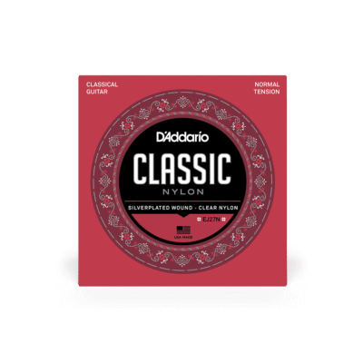 Jogo Cordas Guitarra Clássica D’Addario EJ27N - Electromúsica