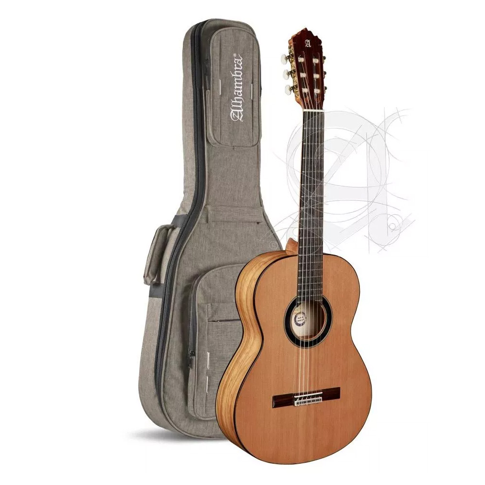 Guitarra Clássica Alhambra 6 Olivo