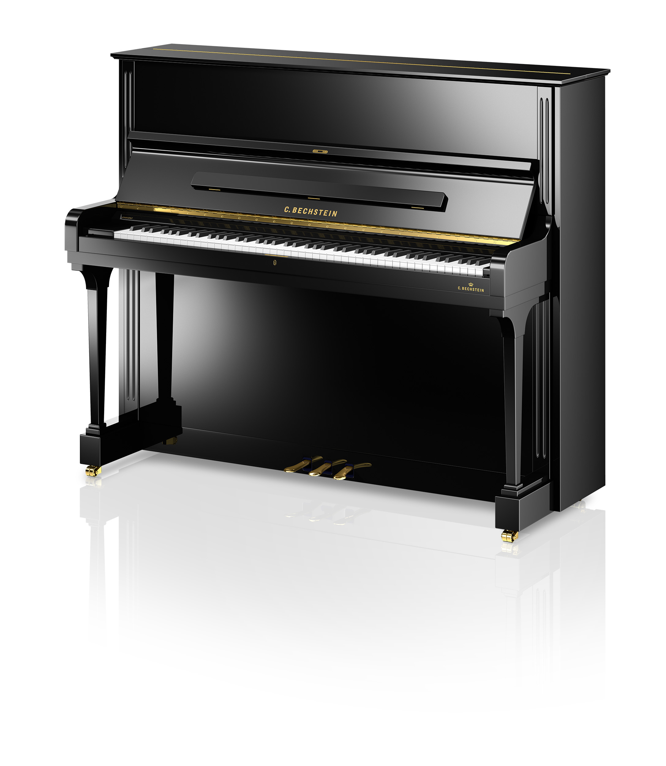 Piano Acústico Vertical C. Bechstein Concert C6 PE