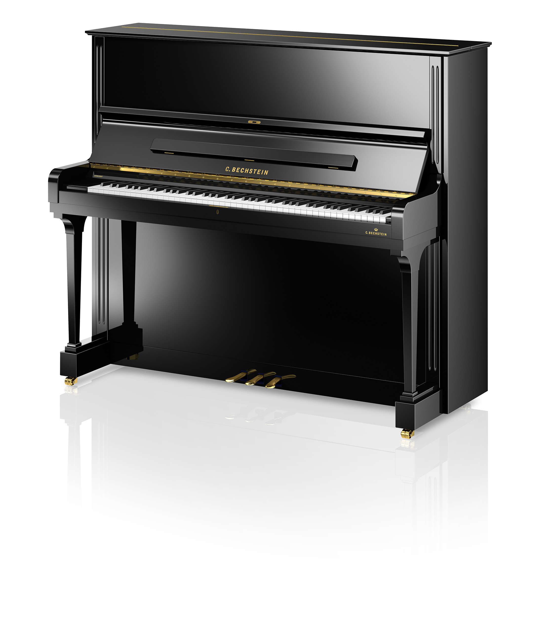 Piano Acústico Vertical C. Bechstein Concert C8 PE