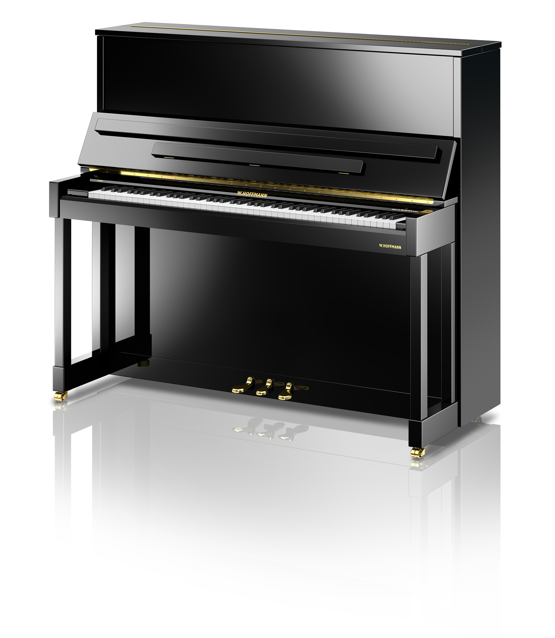 Piano Acústico Vertical W. Hoffmann Vision V8