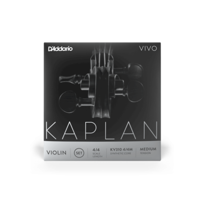 Jogo Cordas Violino 4/4 D'Addario Kaplan Vivo KV310 - Electromusica