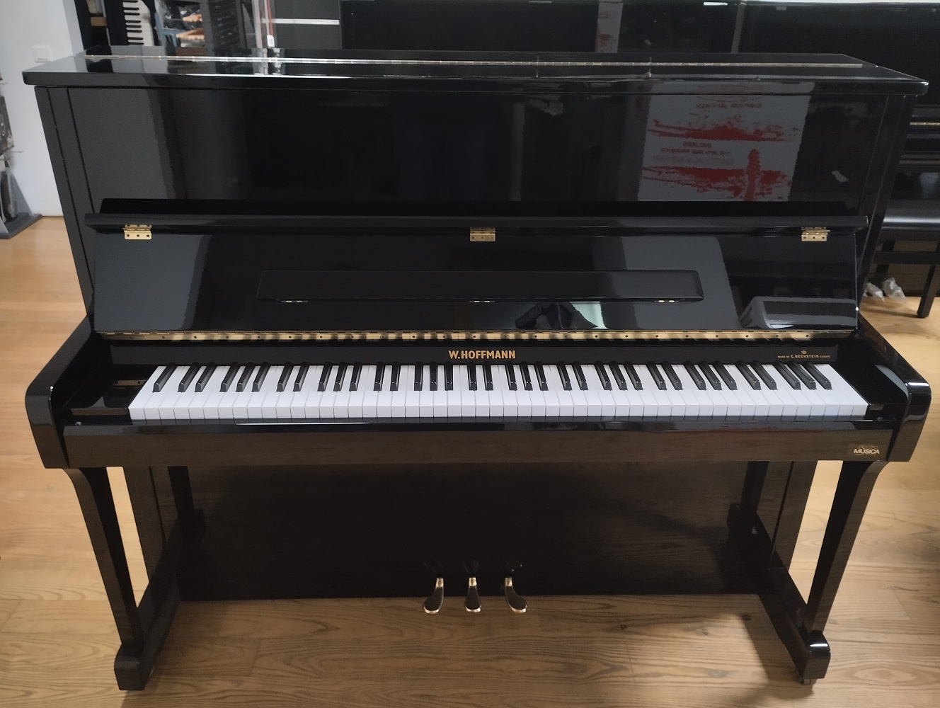 Piano Acústico Vertical W. Hoffmann Vision V120
