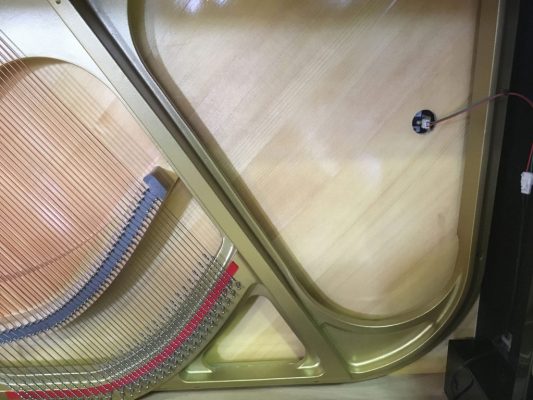 Harpa perimétrica nos pianos modernos