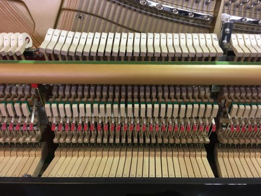 Mecânica de um piano B3 novo