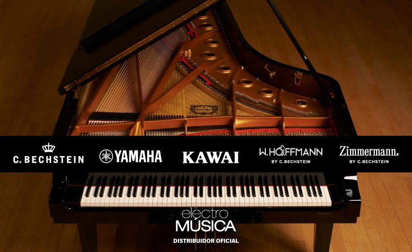 ElectroMúsica - distribuidor oficial das Marcas C. Bechstein, Yamaha, Kaway, W. Hoffmann e Zimmermann
